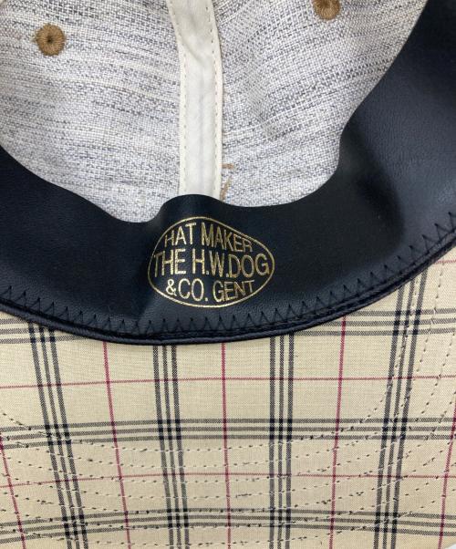 THE H.W.DOG CO（ザエイチダブリュードッグアンドコー）THE H.W.DOG CO (ザエイチダブリュードッグアンドコー) ロゴキャップ キャメルの古着・服飾アイテム