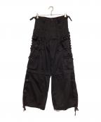 TRIPP NYCトリップニューヨークシティー）の古着「セパレートカーゴパンツ」｜ブラック