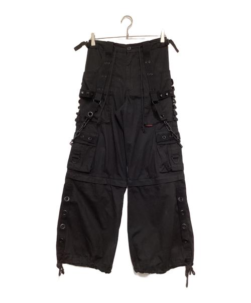 TRIPP NYC（トリップニューヨークシティー）TRIPP NYC (トリップニューヨークシティー) セパレートカーゴパンツ ブラック サイズ:XXSの古着・服飾アイテム