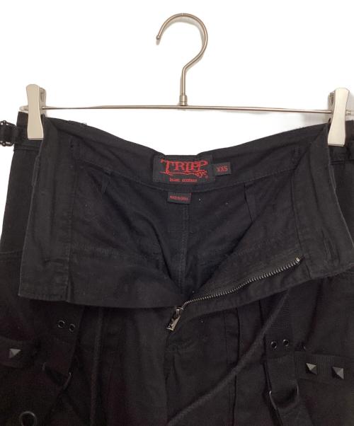 TRIPP NYC（トリップニューヨークシティー）TRIPP NYC (トリップニューヨークシティー) セパレートカーゴパンツ ブラック サイズ:XXSの古着・服飾アイテム