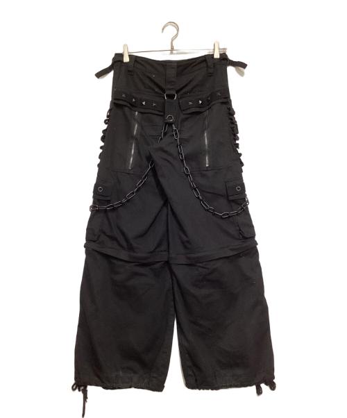 TRIPP NYC（トリップニューヨークシティー）TRIPP NYC (トリップニューヨークシティー) セパレートカーゴパンツ ブラック サイズ:XXSの古着・服飾アイテム
