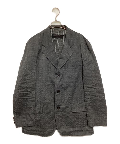 COMME des GARCONS HOMME（コムデギャルソン オム）COMME des GARCONS HOMME (コムデギャルソン オム) 3Bドットテーラードジャケット グレー サイズ:Lの古着・服飾アイテム