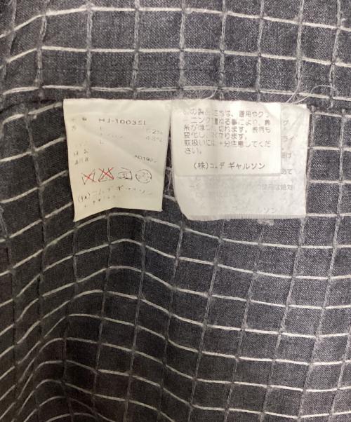 COMME des GARCONS HOMME（コムデギャルソン オム）COMME des GARCONS HOMME (コムデギャルソン オム) 3Bドットテーラードジャケット グレー サイズ:Lの古着・服飾アイテム