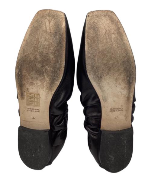 PELLICO SUNNY（ペリーコサニー）PELLICO SUNNY (ペリーコサニー) バレエシューズ ブラック サイズ:37の古着・服飾アイテム