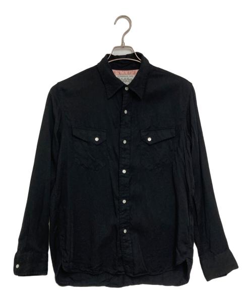 WACKO MARIA（ワコマリア）WACKO MARIA (ワコマリア) レーヨンシャツ ブラック サイズ:Lの古着・服飾アイテム