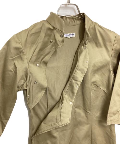 ROBE DE CHAMBRE COMME DES GARCONS（ローブドシャンブル コムデギャルソン）ROBE DE CHAMBRE COMME DES GARCONS (ローブドシャンブル コムデギャルソン) ワンピース ベージュ サイズ:Mの古着・服飾アイテム
