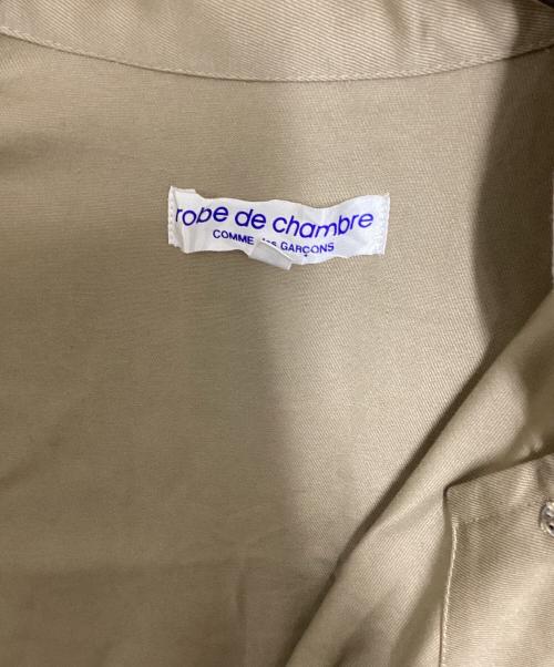ROBE DE CHAMBRE COMME DES GARCONS（ローブドシャンブル コムデギャルソン）ROBE DE CHAMBRE COMME DES GARCONS (ローブドシャンブル コムデギャルソン) ワンピース ベージュ サイズ:Mの古着・服飾アイテム