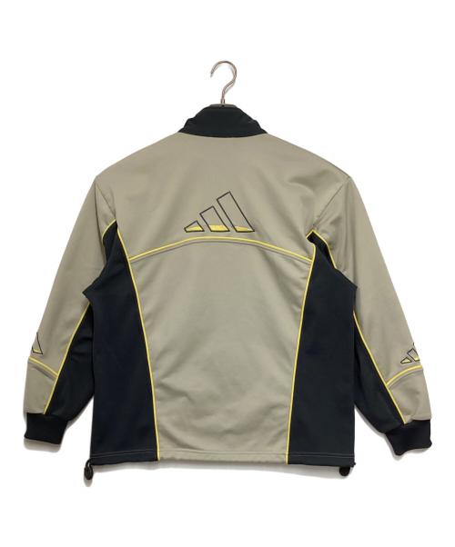 adidas（アディダス）adidas (アディダス) 90S'トラックジャケット グレー×ベージュ サイズ:Mの古着・服飾アイテム