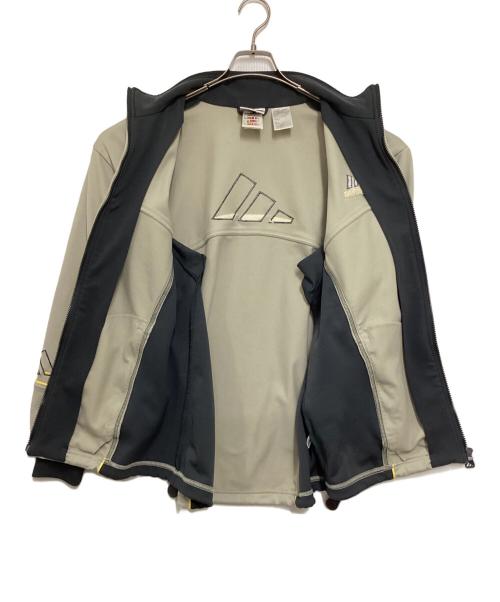 adidas（アディダス）adidas (アディダス) 90S'トラックジャケット グレー×ベージュ サイズ:Mの古着・服飾アイテム