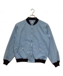 KAPTAIN SUNSHINE（キャプテンサンシャイン）の古着「ジップブルゾン」｜ブルー