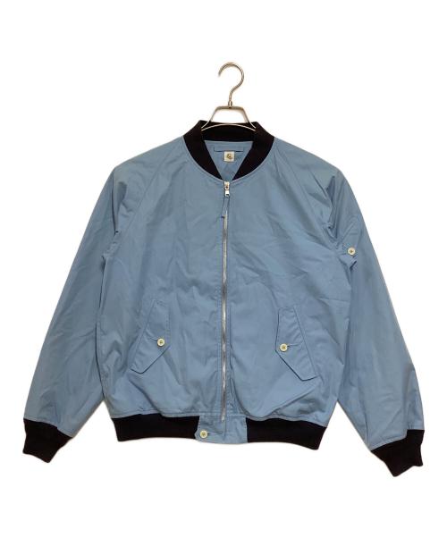 KAPTAIN SUNSHINE（キャプテンサンシャイン）KAPTAIN SUNSHINE (キャプテンサンシャイン) ジップブルゾン ブルー サイズ:40の古着・服飾アイテム