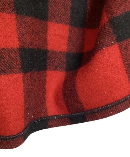 FILSON GARMENT（フィルソン ガーメント）FILSON GARMENT (フィルソン ガーメント) マッキーノウールベスト/バッファローチェックジレ レッド×ブラック サイズ:38の古着・服飾アイテム