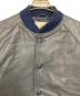 中古・古着 GB sport (ゴールデンベアスポーツ) レザースタジャン ネイビー サイズ:M：18000円