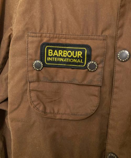 Barbour（バブアー）Barbour (バブアー) WNW (ダブルエヌエム) International Jacket ブラウン サイズ:L(40)の古着・服飾アイテム