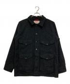FILSON GARMENTフィルソン ガーメント）の古着「Wool Mackinaw Cruiser Jacket」｜ブラック