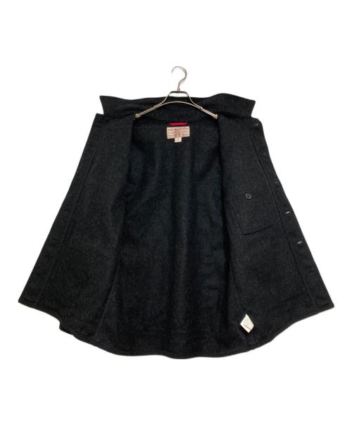 FILSON GARMENT（フィルソン ガーメント）FILSON GARMENT (フィルソン ガーメント) Wool Mackinaw Cruiser Jacket ブラック サイズ:Mの古着・服飾アイテム