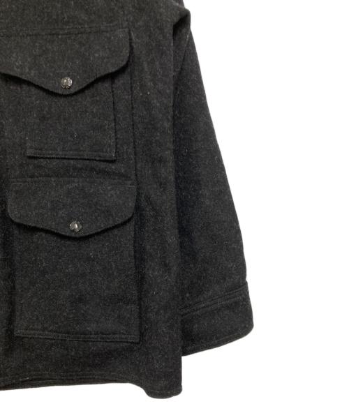FILSON GARMENT（フィルソン ガーメント）FILSON GARMENT (フィルソン ガーメント) Wool Mackinaw Cruiser Jacket ブラック サイズ:Mの古着・服飾アイテム