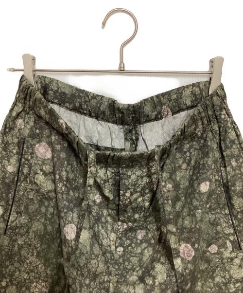 LEMAIRE（ルメール）LEMAIRE (ルメール) SUNSPEL (サンスペル) プリントパンツ グリーン サイズ:Mの古着・服飾アイテム