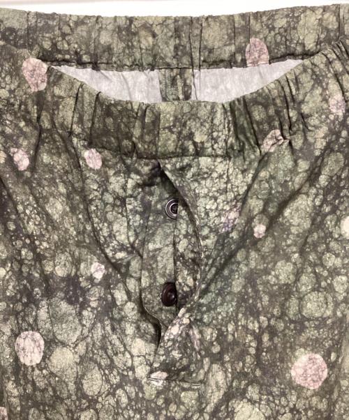 LEMAIRE（ルメール）LEMAIRE (ルメール) SUNSPEL (サンスペル) プリントパンツ グリーン サイズ:Mの古着・服飾アイテム