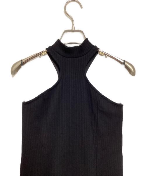 JOHN LAWRENCE SULLIVAN（ジョン ローレンス サリバン）JOHN LAWRENCE SULLIVAN (ジョン ローレンス サリバン) JERSEY BUSTIER ONE-PIECE ブラック サイズ:Mの古着・服飾アイテム