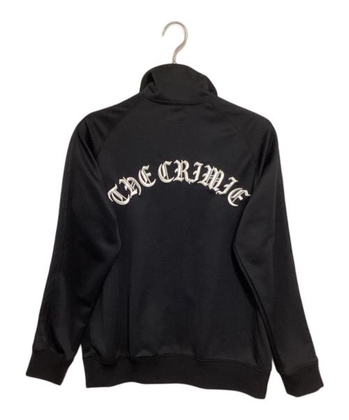 THE CRIMIE（ザ クライミー）THE CRIMIE (ザ クライミー) EMBROIDERY JERSEY TRACK JACKET ブラック サイズ:Mの古着・服飾アイテム