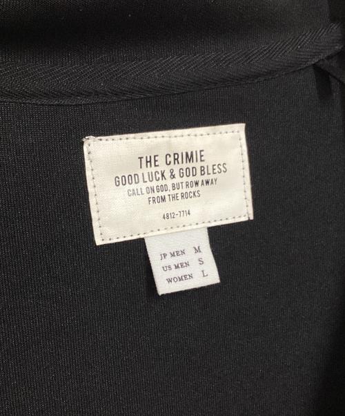 THE CRIMIE（ザ クライミー）THE CRIMIE (ザ クライミー) EMBROIDERY JERSEY TRACK JACKET ブラック サイズ:Mの古着・服飾アイテム