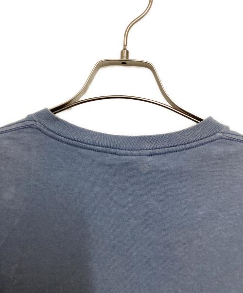 stussy（ステューシー）stussy (ステューシー) 90S' プリントTシャツ ブルー サイズ:Sの古着・服飾アイテム