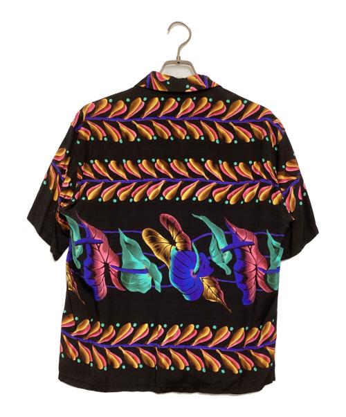 N.HOOLYWOOD（エヌ ハリウッド）N.HOOLYWOOD (エヌ ハリウッド) Hawaiian Shirt ブラック サイズ:36の古着・服飾アイテム