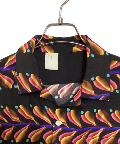 N.HOOLYWOOD（エヌ ハリウッド）N.HOOLYWOOD (エヌ ハリウッド) Hawaiian Shirt ブラック サイズ:36の古着・服飾アイテム