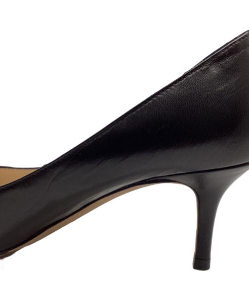 JIMMY CHOO（ジミーチュウ）JIMMY CHOO (ジミーチュウ) ヒールパンプス ブラック サイズ:36 1/2の古着・服飾アイテム