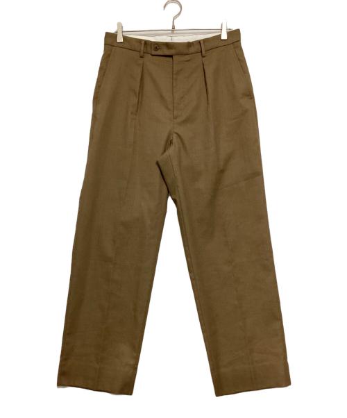 STEVEN ALAN（スティーブンアラン）STEVEN ALAN (スティーブンアラン) HYBRD RMY インワンプリーツ スラックス ブラウン サイズ:Mの古着・服飾アイテム