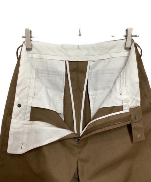 STEVEN ALAN（スティーブンアラン）STEVEN ALAN (スティーブンアラン) HYBRD RMY インワンプリーツ スラックス ブラウン サイズ:Mの古着・服飾アイテム