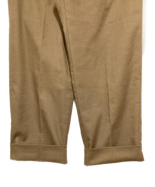 STEVEN ALAN（スティーブンアラン）STEVEN ALAN (スティーブンアラン) HYBRD RMY インワンプリーツ スラックス ブラウン サイズ:Mの古着・服飾アイテム