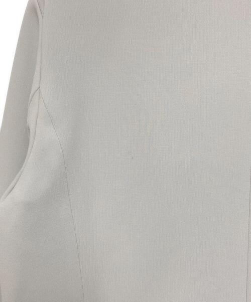 SOEJU（ソージュ）SOEJU (ソージュ) ノーカラージャケット グレー サイズ:Lの古着・服飾アイテム