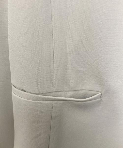 SOEJU（ソージュ）SOEJU (ソージュ) ノーカラージャケット グレー サイズ:Lの古着・服飾アイテム