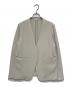 SOEJU（ソージュ）の古着「ノーカラージャケット」｜グレー