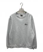 stussyステューシー）の古着「クルーネックスウェット」｜グレー