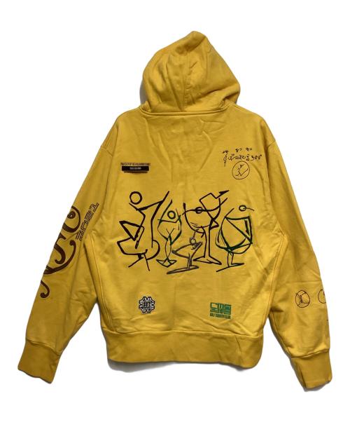 NAMESAKE（ネイムセイク）NAMESAKE (ネイムセイク) プルオーバーパーカー イエロー サイズ:Mの古着・服飾アイテム