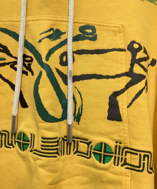 NAMESAKE（ネイムセイク）NAMESAKE (ネイムセイク) プルオーバーパーカー イエロー サイズ:Mの古着・服飾アイテム