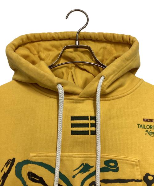 NAMESAKE（ネイムセイク）NAMESAKE (ネイムセイク) プルオーバーパーカー イエロー サイズ:Mの古着・服飾アイテム