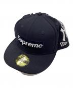 New Era×SUPREMEニューエラ×シュプリーム）の古着「New York Yankees Box Logo」｜ネイビー