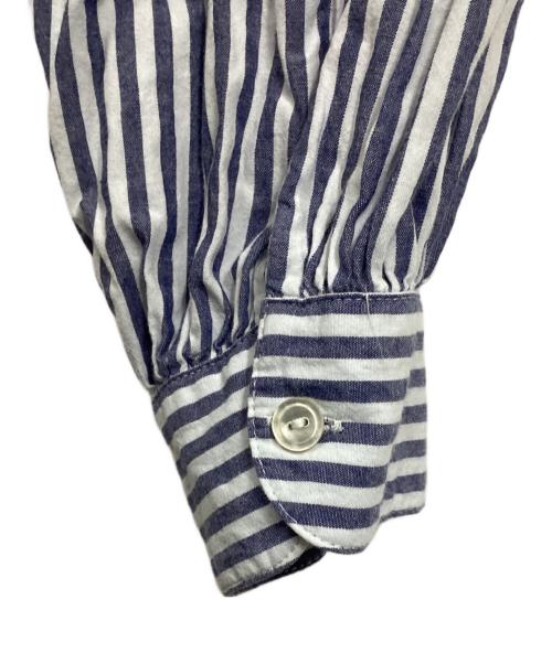 Ron Herman（ロンハーマン）Ron Herman (ロンハーマン) TEN (テン) カフタンドレス シャツワンピース ブルー×ホワイト サイズ:Freeの古着・服飾アイテム