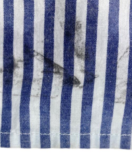 Ron Herman（ロンハーマン）Ron Herman (ロンハーマン) TEN (テン) カフタンドレス シャツワンピース ブルー×ホワイト サイズ:Freeの古着・服飾アイテム