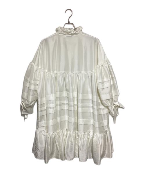 CECILIE BAHNSEN（セシリーバンセン）CECILIE BAHNSEN (セシリーバンセン) MACY DRESS アイボリー サイズ:UK 6の古着・服飾アイテム