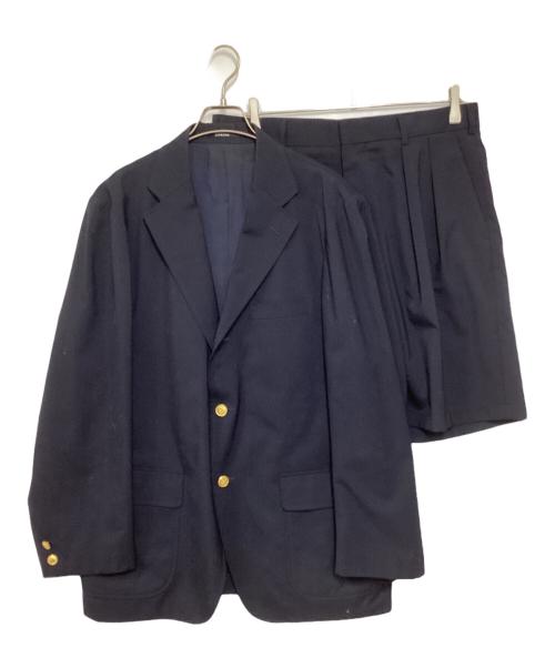 J.PRESS（ジェイプレス）J.PRESS (ジェイプレス) digawel (ディガウェル) CRSTショーツセットアップ ネイビー サイズ:2の古着・服飾アイテム