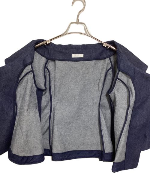 naoho（ナオホ）naoho (ナオホ) デニムブラウス インディゴ サイズ:表記無しの古着・服飾アイテム