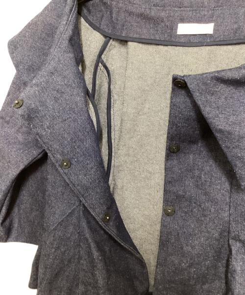 naoho（ナオホ）naoho (ナオホ) デニムブラウス インディゴ サイズ:表記無しの古着・服飾アイテム