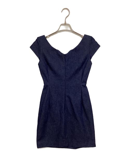 naoho（ナオホ）naoho (ナオホ) デニムミニワンピース インディゴ サイズ:表記無しの古着・服飾アイテム