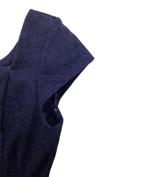 naoho（ナオホ）naoho (ナオホ) デニムミニワンピース インディゴ サイズ:表記無しの古着・服飾アイテム