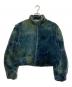MASU（エムエーエスユー）の古着「VELVET PUFFER JACKET」｜グリーン